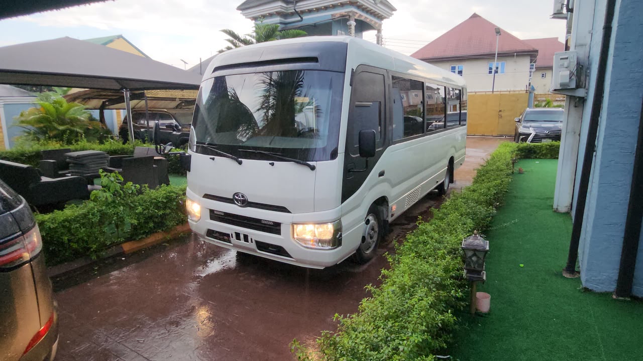 Bulletproof Armoured Coaster Bus rental Lagos - ToTrip Car Rental Services