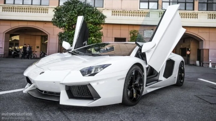 Lamborghini Aventador available for hire in Lagos