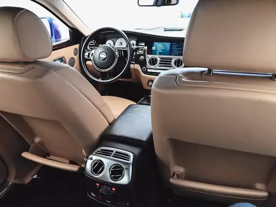Rolls-Royce Ghost tan leather interior Lagos