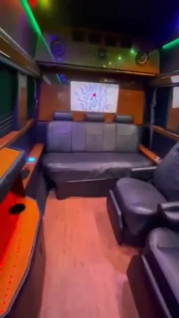 Mercedes-Benz Sprinter VIP lounge interior - ToTrip